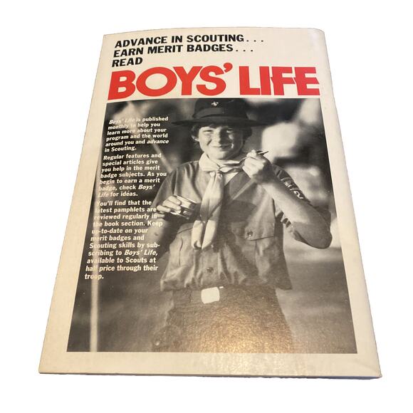 Boy Scouts of America BSA Merit Badge Series Weather VTG 1986 Meteorology Radar - Picture 2 of 7